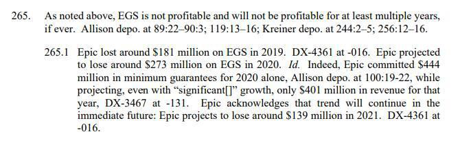 Epic商城预计2023年才能盈利 去年亏损近3亿刀1.png